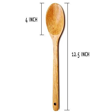 2-pieces Wooden Cooking Utensils Spoons