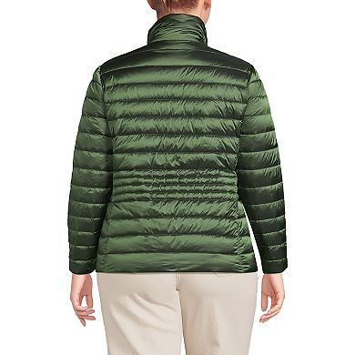 Plus Size Lands' End Wanderweight Packable Down Jacket