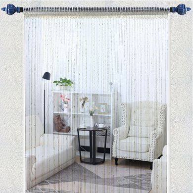 String Curtain Fringe Panel Thread Strip Backdrop Bedroom Door Window Divider For Wedding