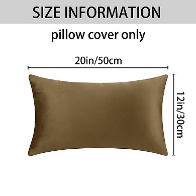 4pcs Velvet Modern Solid Couch Sofa Home Decorative Pillow Covers