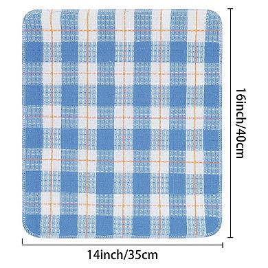 Small Kitchen Dish Cloths Absorbent Dish Rags Dish Towels Washing Cleaning 10 Pack