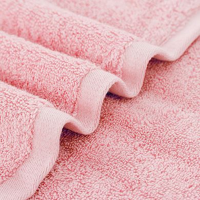 Luxury Washcloth 6 Piece 13 X 13 Inch Soft And Absorbent 100% Cotton For Daily Use