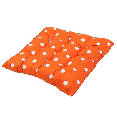 Polyester Home Office Square Shaped Back Support Seat Chair Pad Cushion