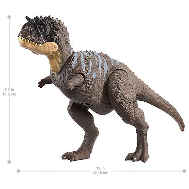 Mattel Jurassic World Wild Roar Dinosaur Ekrixinatosaurus Action Figure Toy with Sound