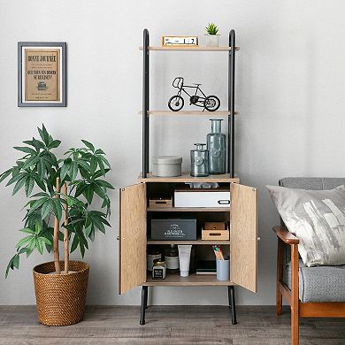 IRIS Storage Cabinet with Doors and Shelves