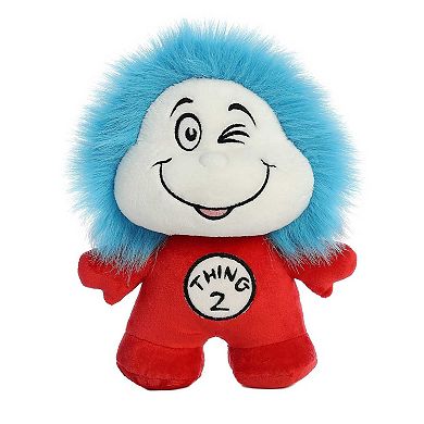 Aurora Small Dr. Seuss Dood Plushie 8.5 Thing 1 & 2 Double Whimsical Stuffed Animal