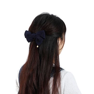 1 Pcs Classic Bow Hair Clips Hairdo Clip For Women 5.51"x3.54"x1.38"