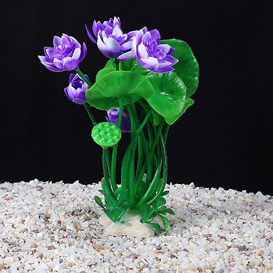 1pcs Fish Tank Aquarium Decorations Plants Pe Ceramics Plants For Aquarium Decor