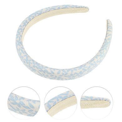 1 Pcs Classic Elegant Pu Headband For Womens