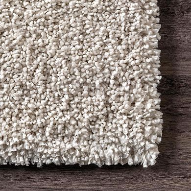 nuLOOM Clare Solid Shag Area Rug