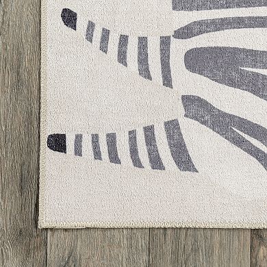 nuLOOM Felipa Safari Machine Washable Area Rug