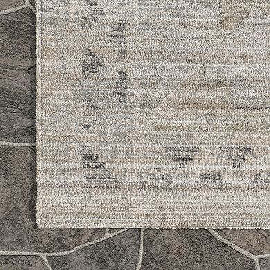 nuLOOM Aine Bordered Indoor / Outdoor Area Rug