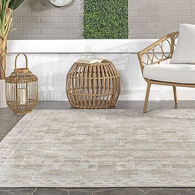 nuLOOM Aine Bordered Indoor / Outdoor Area Rug