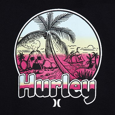 Boys 4-7 Hurley Graphic Fleece Pullover Hoodie