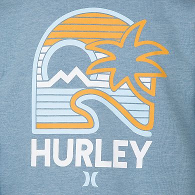 Boys 4-7 Hurley Graphic Fleece Pullover Hoodie