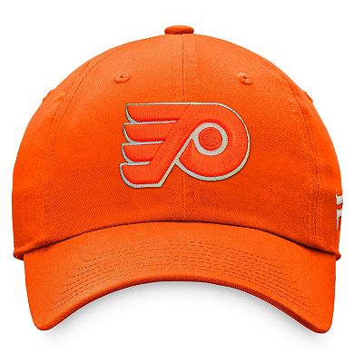 Women's Fanatics Orange Philadelphia Flyers Iconic Glimmer Adjustable Hat