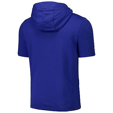 Men's Levelwear Royal New York Mets Recruit Short Sleeve Full-Zip Hoodie