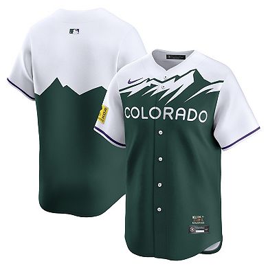 Men's Nike  Green Colorado Rockies City Connect Limited Jersey