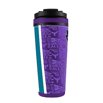 WinCraft Charlotte Hornets 26oz. 4D Stainless Steel Ice Shaker Bottle