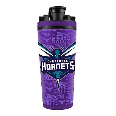 WinCraft Charlotte Hornets 26oz. 4D Stainless Steel Ice Shaker Bottle