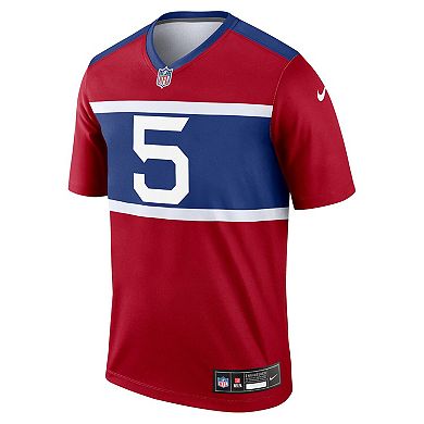 Men's Nike Kayvon Thibodeaux Century Red New York Giants Alternate Legend Player Jersey