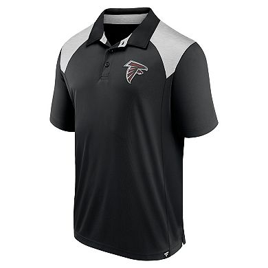 Men's Fanatics Black Atlanta Falcons Primary Polo