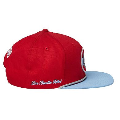 Unisex Live Breathe Futbol Crimson Colorado Rapids Snapback Hat