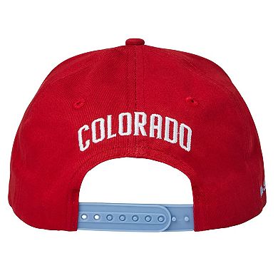 Unisex Live Breathe Futbol Crimson Colorado Rapids Snapback Hat