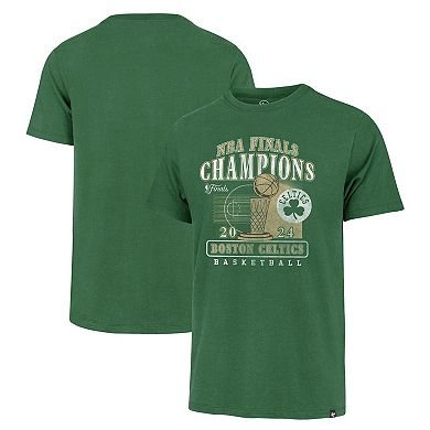 Men's '47 Kelly Green Boston Celtics 2024 NBA Finals Champions Big & Tall Courtside Franklin T-Shirt