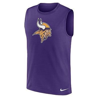 Men's Nike Purple Minnesota Vikings Blitz Legend Muscle Perform Tank Top