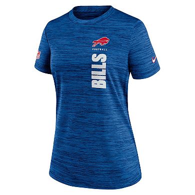 Women's Nike Royal Buffalo Bills Velocity Performance T-Shirt