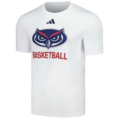 Men's adidas White Florida Atlantic Owls Basketball Creator T-Shirt