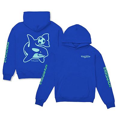 Unisex Live Breathe Futbol Blue Seattle Sounders FC Pullover Hoodie