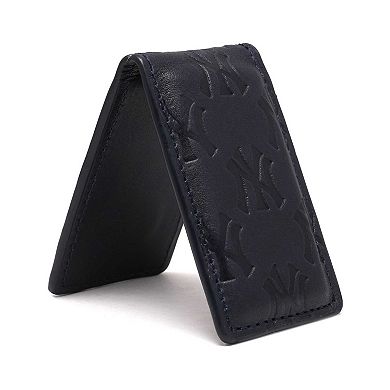 Lusso Navy New York Yankees Sammy Magnetic Money Clip