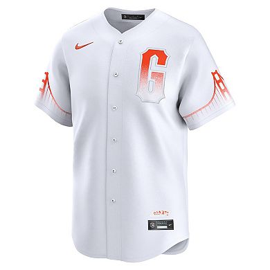 Men's Nike  White San Francisco Giants City Connect Limited Jersey