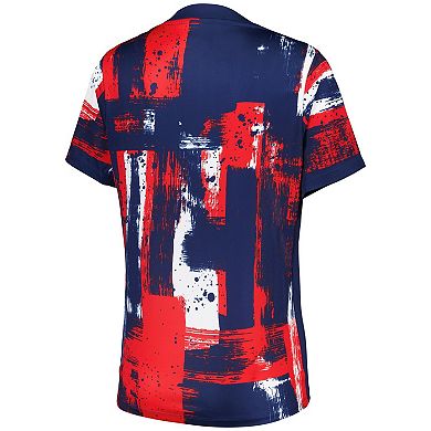 Women's Nike  Navy Paris Saint-Germain 2024/25 Home Academy Pro Pre-Match Top