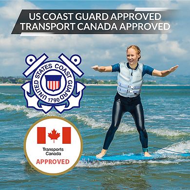 JET PILOT Womens Armada Neoprene Life Vest, USCG and Transport Canada Approved PFD