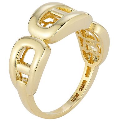 LUMINOR GOLD 14k Gold Mariner Link Ring