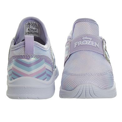 Disney's Frozen Anna and Elsa Kid Girls' Slip-On Light-Up Sneakers