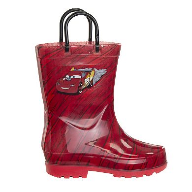 Disney / Pixar's Cars Lightning McQueen Kids' Waterproof Rain Boots