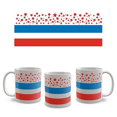 Stars And Stripes 11-oz. Ceramic Mug