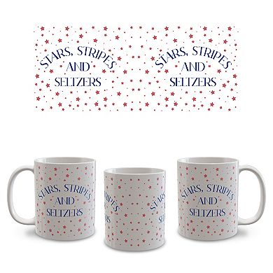 Stars Stripes And Seltzers 11-oz. Ceramic Mug