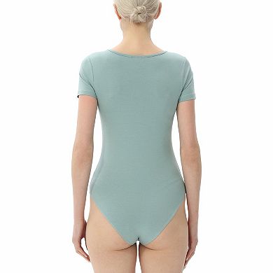 Women's Phistic Square Neck Basic Bodysuit