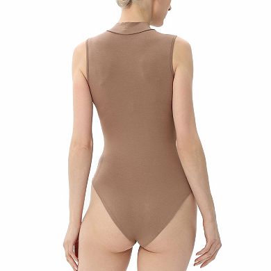 Women's Phistic Turtleneck Sleeveless Bodysuit