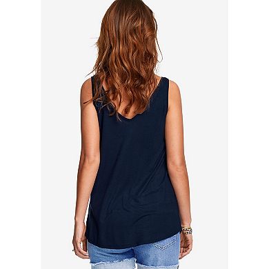 Ellos Women's Plus Size Love Tank