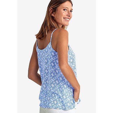 Ellos Women's Plus Size A-line Print Tank