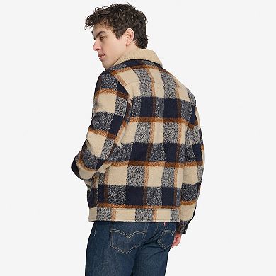 Men's Levi's® Wool Blended Depot Jacket with Sherpa Collar