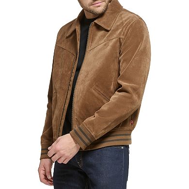 Men's Levi's® Faux Suede Bomber Jacket