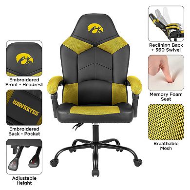 NCAA Iowa Hawkeyes Oversized Office Chair