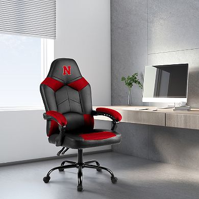 NCAA Nebraska Cornhuskers Oversized Office Chair